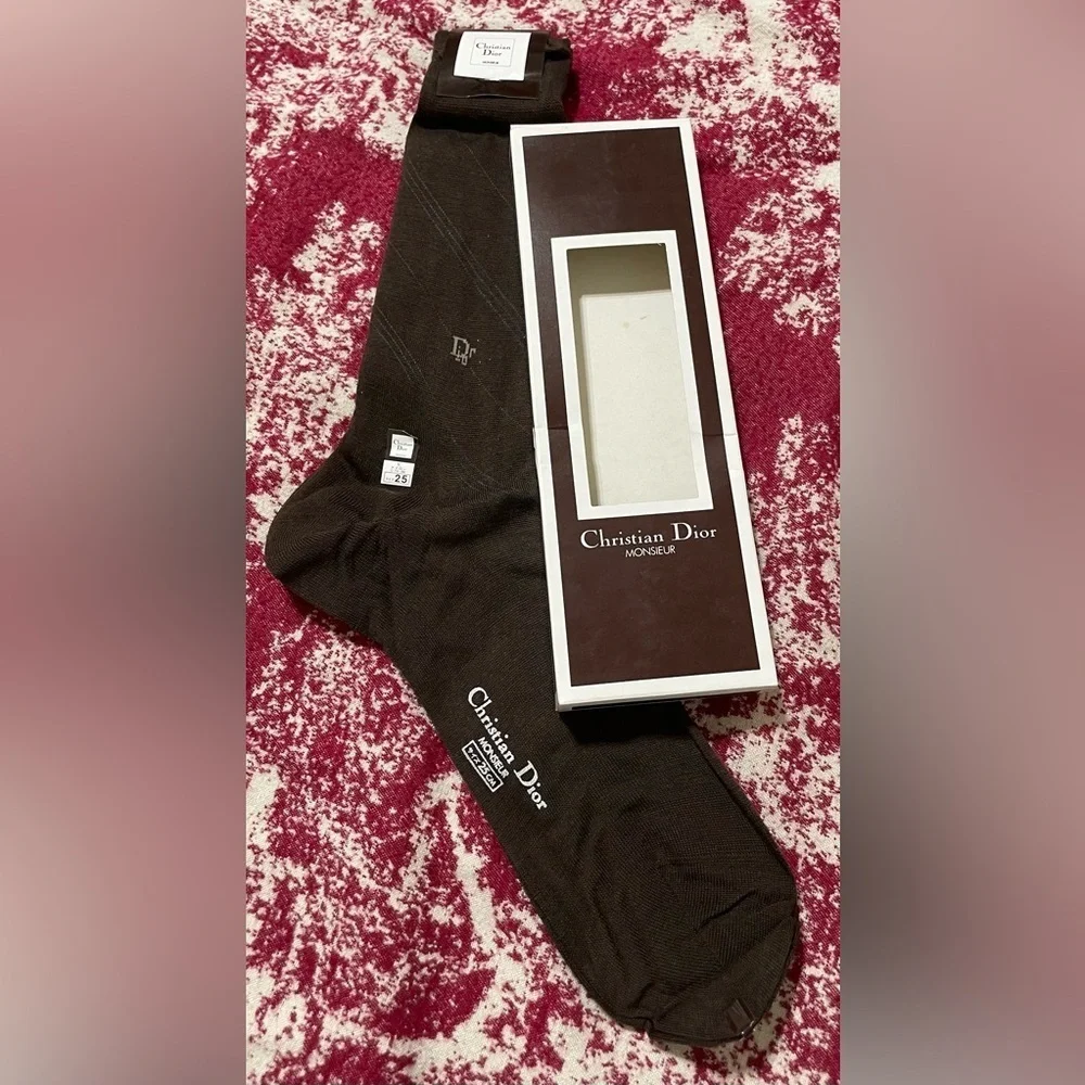 Dior Men's Brown Socks